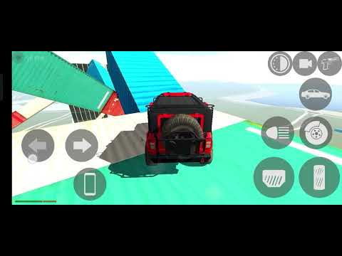 stunt in Indian bike driving 3d #thar #indianbikedriving3d #gaming #tharlover #viralvideo #gta #fact