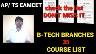 eamcet 2022 btech branches|#eamcet2022 #eamcet_web_options #eamcet_counseling #eamcet_btech_branches