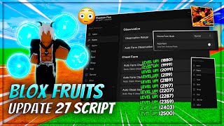 [UPDATE 27] Blox Fruits Script – Auto Farm, Lightning Rework, Farm Summer Tokens & More (No Key)