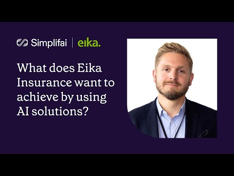 What does Eika Insurance want to achieve by using AI Solutions?