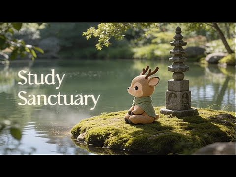 Japanese Lo-Fi for Studying — Quiet Guardian at the Forest Shrine 🌿⛩️