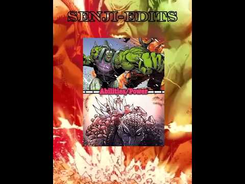 Godzilla in Hell versus Hulk from Comics