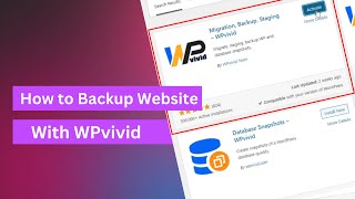 "Securing Your WordPress Website: A Step-by-Step Guide to backup wp website with wpvivid "
