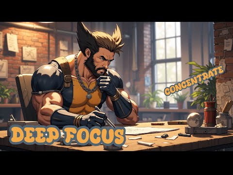 🚀 2025 Study & Work Music | AI-Powered Concentration | Deep Focus Music
