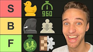 I Ranked Every Popular Chess Variant