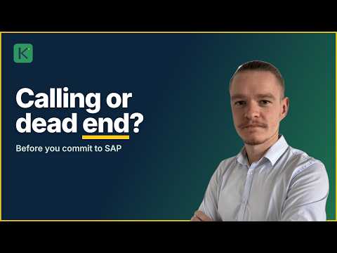 SAP Consultant: Calling or Dead End? Find Out If It's Your Path!