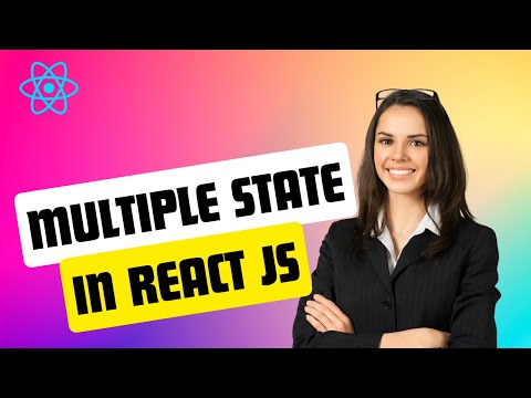 React JS Tutorial 27 | Working with Multiple States | How to Create Multiple State in React JS