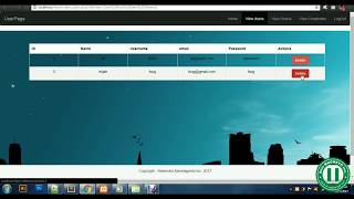 3 – Creating Admin Page, Delete PHP script, Cross referencing of files, activation of delete script,