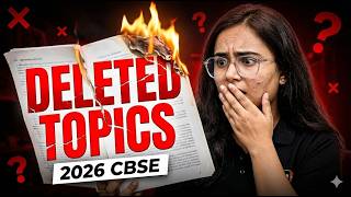 DELETED TOPICS From 10th SOCIAL SCIENCE-2026 Boards