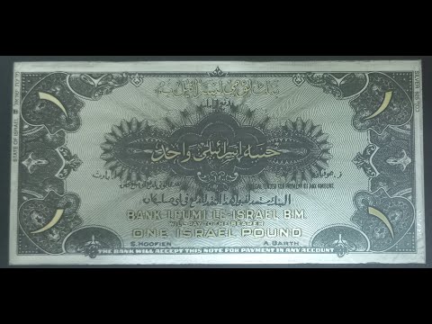 Rare 1952 Israeli Sterling Silver Plate – Bank Leumi Commemorative Piece