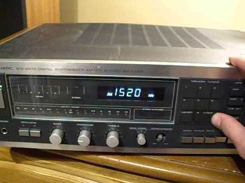 Realistic STA-2270 Digital Synthesized Am/Fm Stereo Receiver