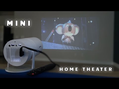 This Mini Home Theater Projector Is Great For Movie Night! XuanPad