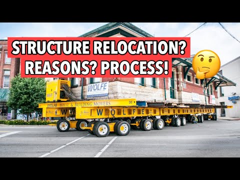 house moving process step by step || structure relocation || #houserelocating #civilogy
