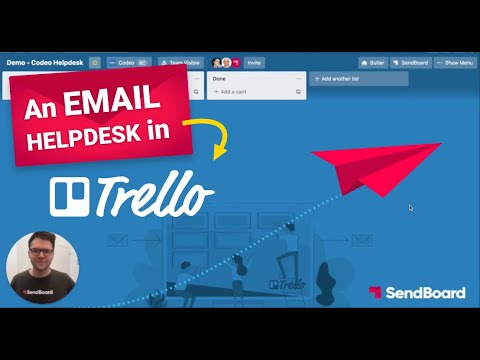 SendBoard for Trello - Email help desk demo