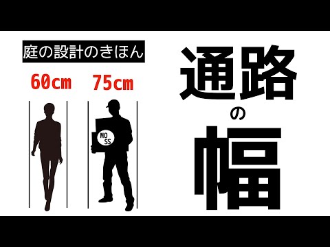 通路の幅【DIY】【外溝】