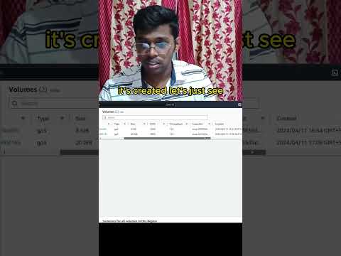 How to create Volume from a Snapshot in AWS EC2 | AWS by @HemanthTechUniverse