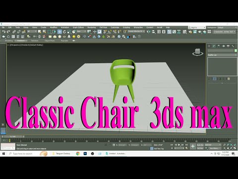 chair in 3ds max || chair 3ds max modeling