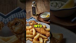 The Classic British Dish - Fish and Chips #aifacts #facts #ukfacts #shorts