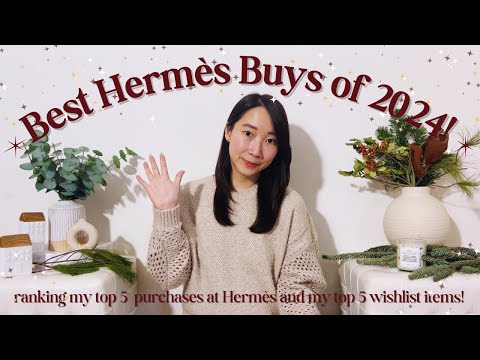 my top 5 hermès purchases of 2024 (+ idyl jewelry unboxing!) 💎✨
