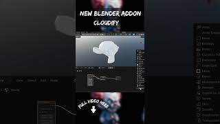 Turn Your 3D Models Into Real Clouds in Blender