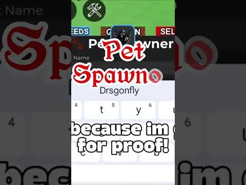 "Grow a Garden Pet Spawner Script 🐾 | Instantly Spawn Any Pet! 💥"#growagarden  #robloxscript