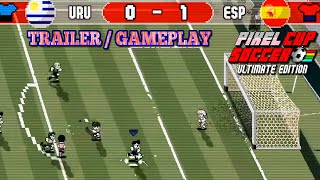 Pixel Cup Soccer - Ultimate Edition Trailer + Gameplay PC Steam 4K