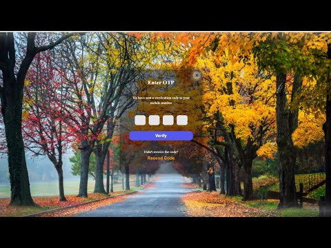 OTP VERIFICATION HTML CSS | OTP HTML CSS | OTP FORM #html #css #coding #shorts #webseries #ytshorts