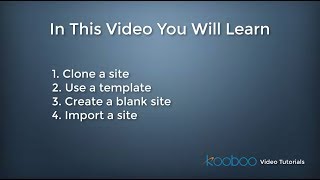 Kooboo Website Builder Tutorial 1: How to Start Your Website in Kooboo