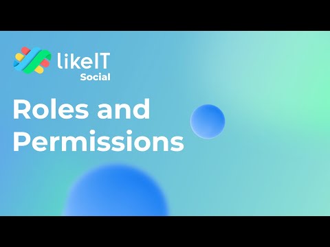 How to determine roles and permissions of your team!