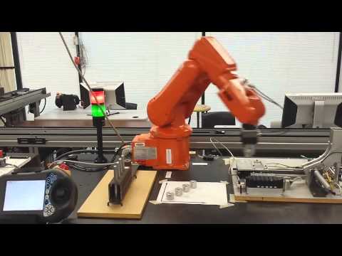 ABB Robot Axle Assembly Demo