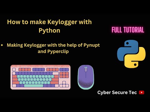 Creating a Python Keylogger with Pynput and Pyperclip | How to make  Keylogger with Python