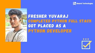 Besant Technologies Electronic City Review | Yuvaraj BCA Got Placed | Full Stack Course Bangalore