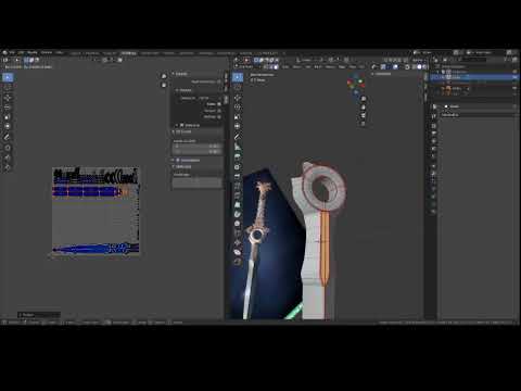 Blender Creating Sword