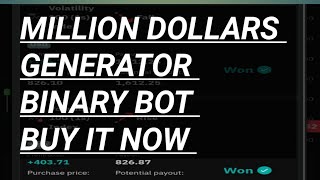 #short BinaryBot generating $1.2M+ Per Day  Under Test Buy the finished bot Affordable now ($1000)