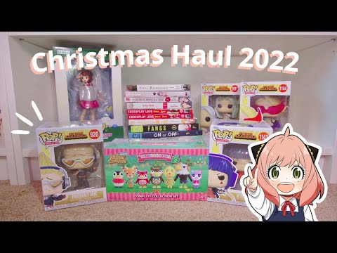 Nerdy Christmas haul 2022 // Funko Pops, Manga and More!