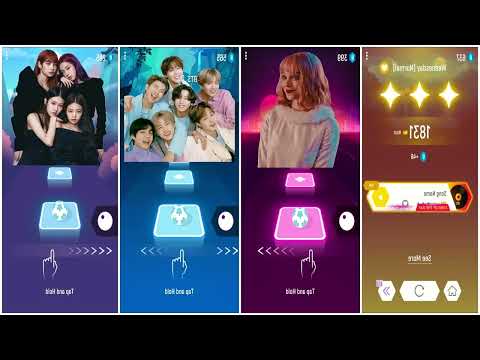 Tiles Hop WEDNSEDAY vs EMMA MYERS vs BTS vs BLACKPINK EDM Rush