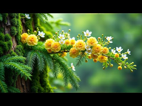 Golden Bloom Dance 🌼 RESTORATION OF THE NERVOUS SYSTEM 🌿 Gentle music, calms the nervous system
