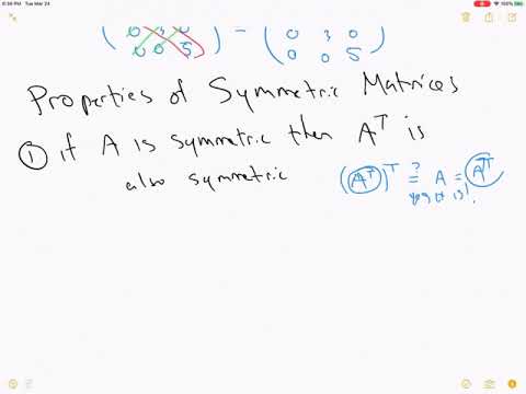 8. special squares III - symmetric matrices