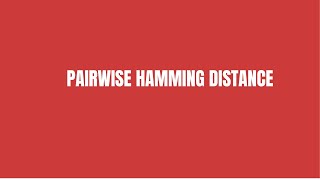 Sum of Pairwise hamming distance | Medium | InterviewBit Problem | Interview Preparation