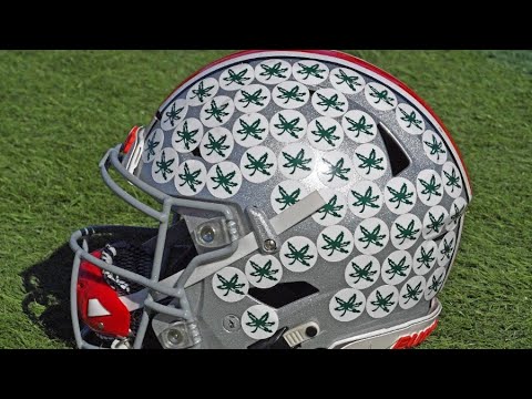 Ohio State Buckeyes helmet history