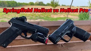 Springfield Hellcat vs. Hellcat Pro  |  Which one should you choose?