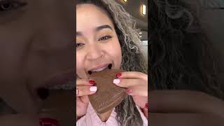 GIANT Reese’s Heart Vs Braces!!! 🧡💓🤍