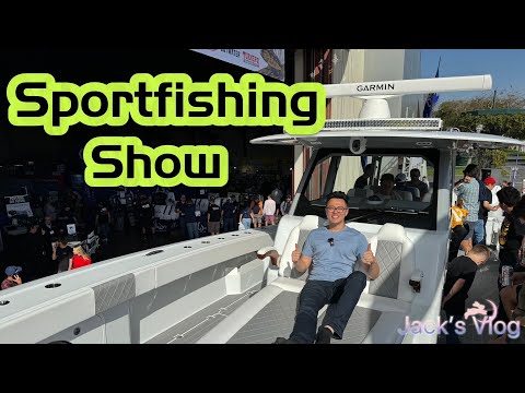 一些海钓小白的入门科普｜梦想海钓快船｜Parker + Freeman Boat｜Pacific Sportfishing Show｜南加州船展｜Jack's Vlog #36