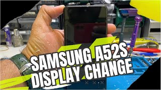 Samsung A52s Lcd Change Beginners Guide To Fixing SmartPhone Step By Step #screenrepair #repair #fix