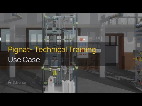 Prototyping an Immersive Digital Learning Manufacturing Platform | Pignat x 3dverse