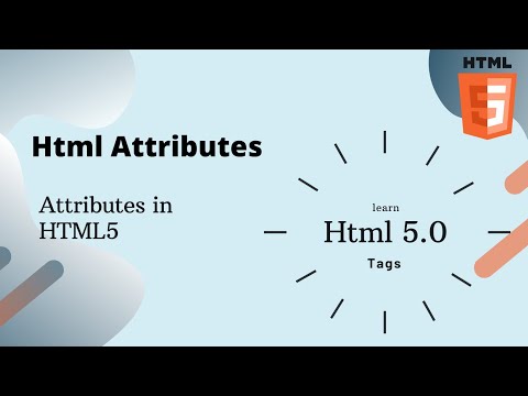 attributes of Html5 | attribute of Html Urdu Hindi | attributes of Html | title attribute in Html