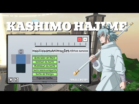 Fiz o Moveset do KASHIMO no JUJUTSU SHENANIGANS! | Custom Moveset
