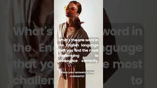 Drop your linguistic conundrums below! #speakeasy #trickywords  #english #englishforit