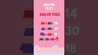 Math Puzzle #quiz #testandlearn #mathematicalpuzzle #mathematics #maths #mathsolve #quiztime #math