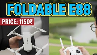 Cheap E88 Budget Foldable Drone - Dual Camera, App Control, Compact Design #FoldableDrone #E88Drone